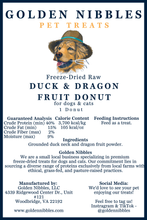 Load image into Gallery viewer, Duck & Dragon Fruit Donut