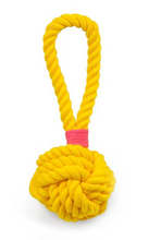Load image into Gallery viewer, Rope Ball Tug w/ Handle