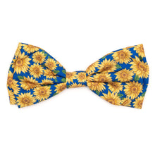 Load image into Gallery viewer, Sunflowers Bow Tie