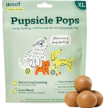 Load image into Gallery viewer, Woof Chicken & Peanut Butter Pupsicle Pops