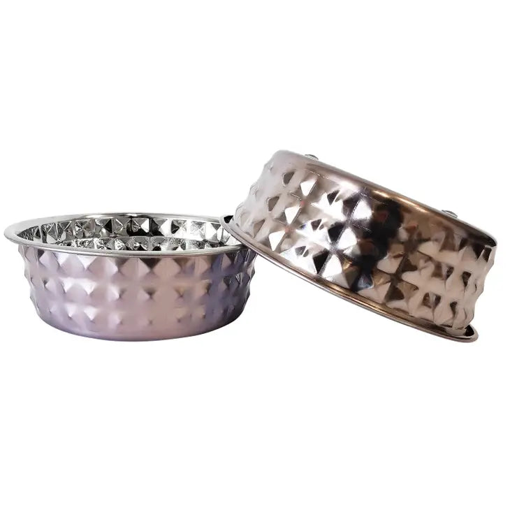 Lavender Stainless Steel Bowl