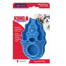 Load image into Gallery viewer, KONG Zoomgroom Rubber Dog Brush 1ea/LG
