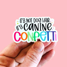 Load image into Gallery viewer, Canine Confetti - Dog Mom Sticker
