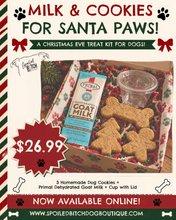 Load image into Gallery viewer, Milk &amp; Cookies for Santa Paws
