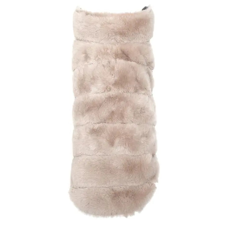 Beige Fur Coat