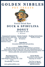Load image into Gallery viewer, Duck &amp; Spirulina Donut
