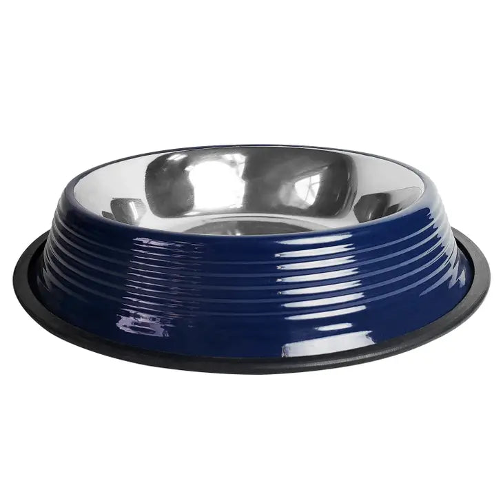 Non Skid Poseidon Blue Bowl