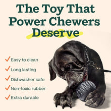 Load image into Gallery viewer, Woof Dog Pupsicle Power Chewer Black Large
