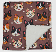 Load image into Gallery viewer, Cuddly Corgis Blanket
