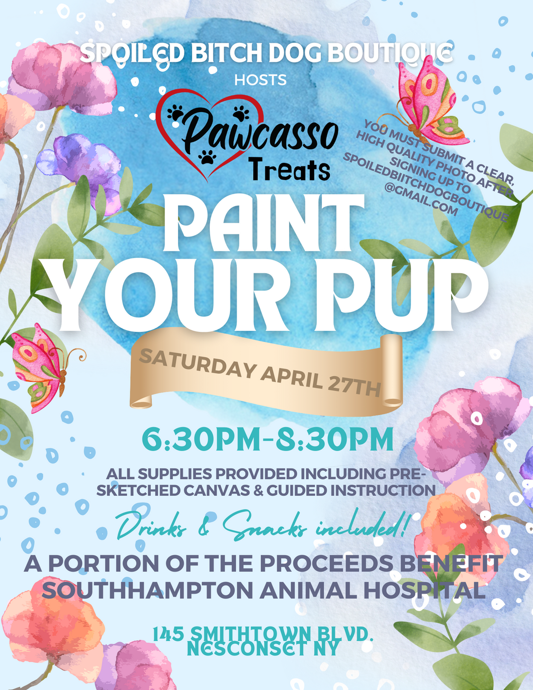 Paint Your Pup 4/27