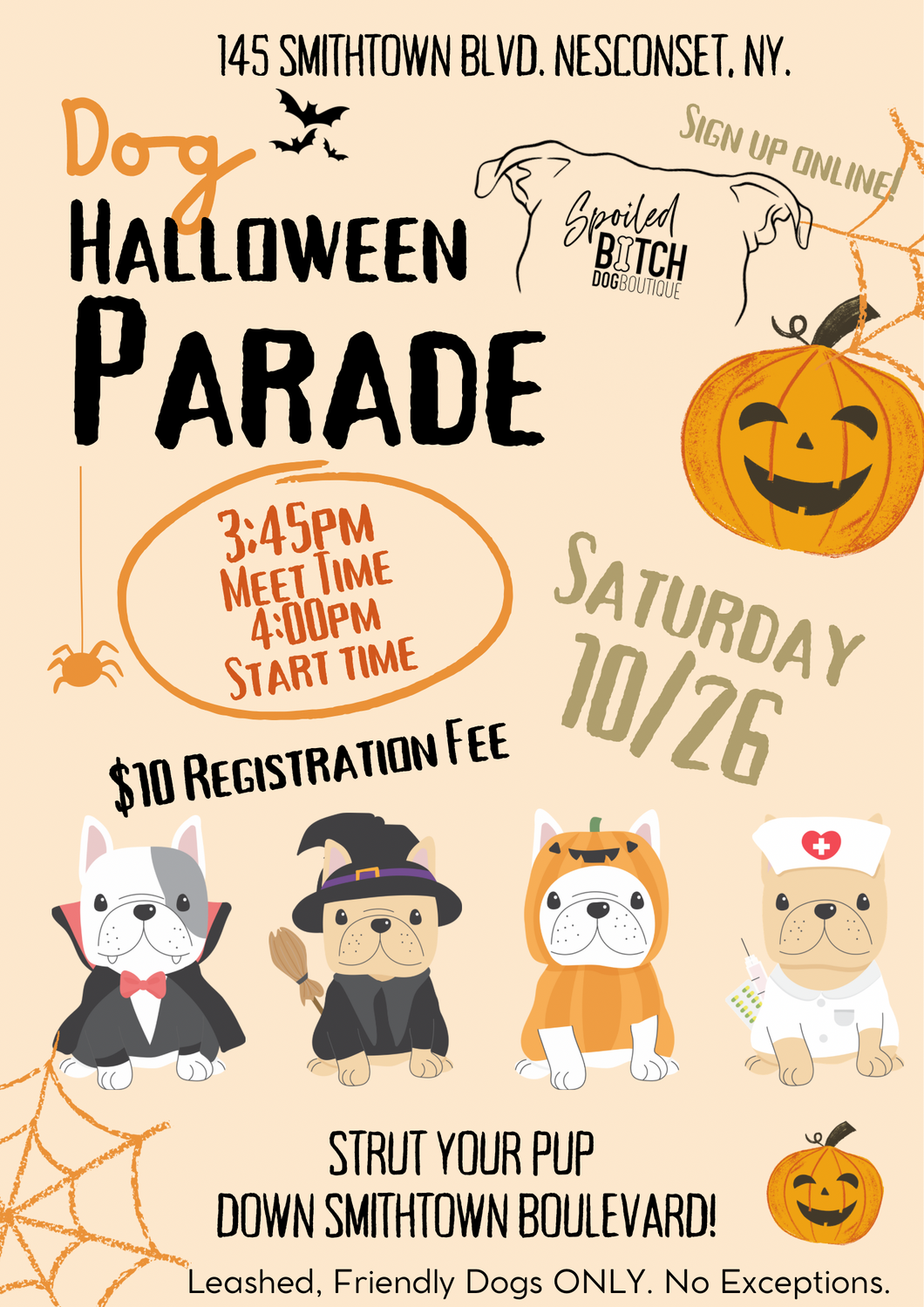 Halloween Parade 10/26