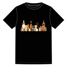Load image into Gallery viewer, Dog Line Up T-Shirt
