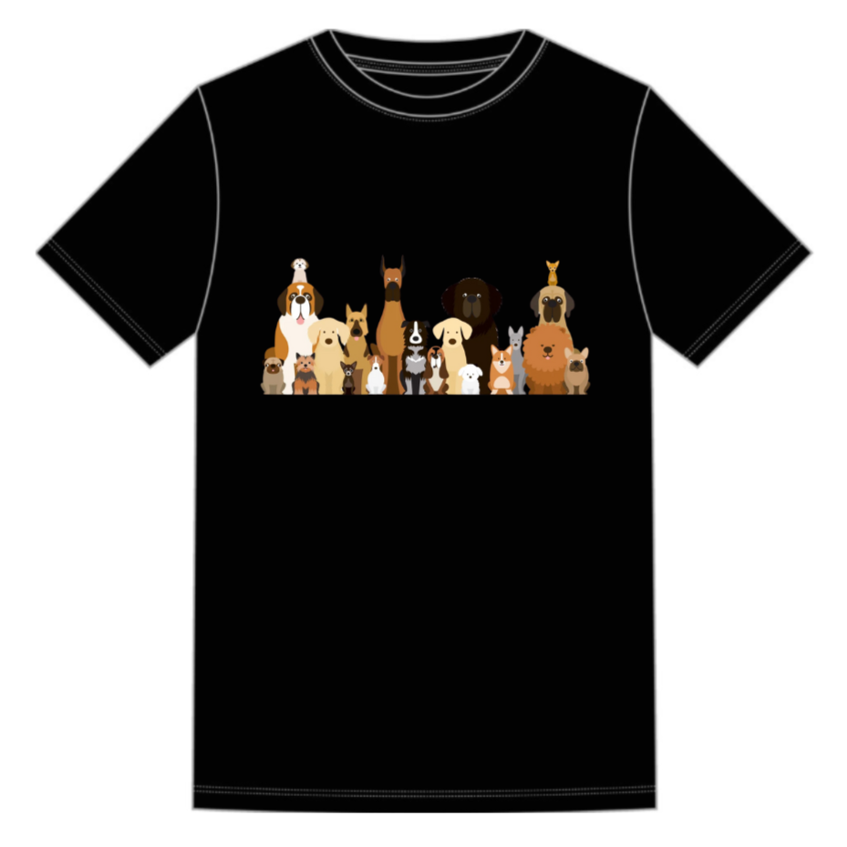 Dog Line Up T-Shirt