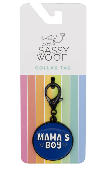Mama's Boy Dog Tag
