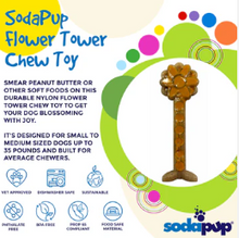 Load image into Gallery viewer, Flower Tower Nylon Enrichment Toy
