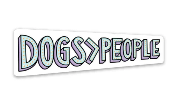 Dogs > People