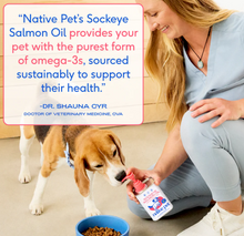 Load image into Gallery viewer, Native Pet Sockeye Salmon Oil 8oz
