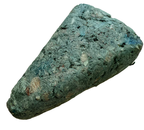 Duck & Spirulina Cake Slice