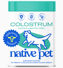 Load image into Gallery viewer, Native Pet Colostrum 2.2 oz
