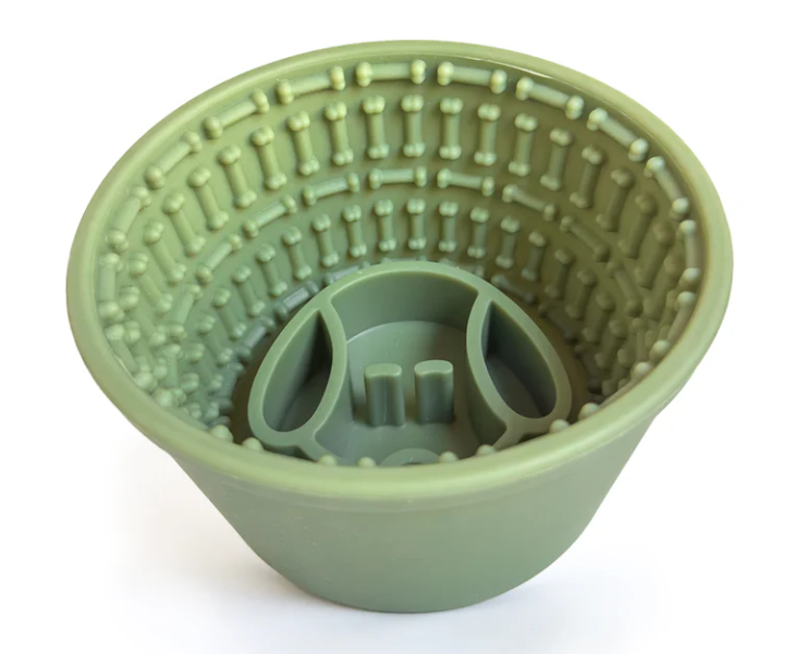 Cup Silicone Slow Feeder Bowl