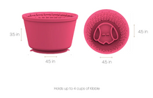 Load image into Gallery viewer, Cup Silicone Slow Feeder Bowl
