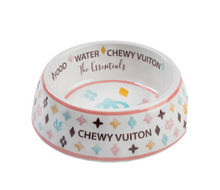 Load image into Gallery viewer, Chewy Vuiton Dog Bowl
