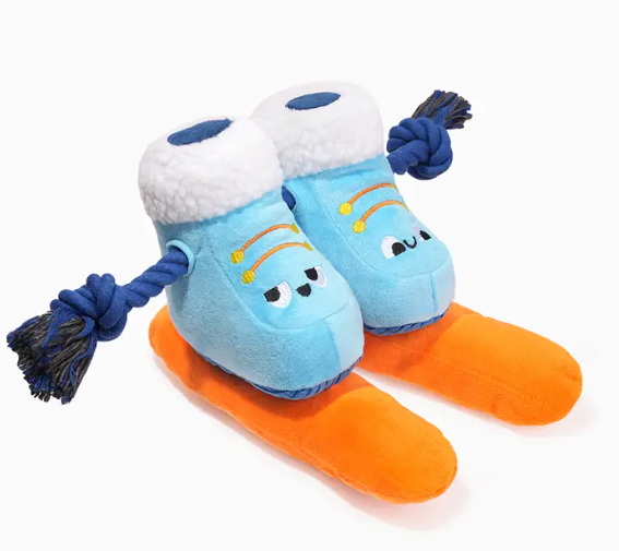 Skiing Boots Tug Toy