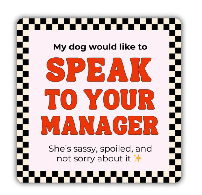 Speak To Your Manager