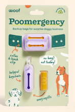 Load image into Gallery viewer, WOOF Poomergency Keychain
