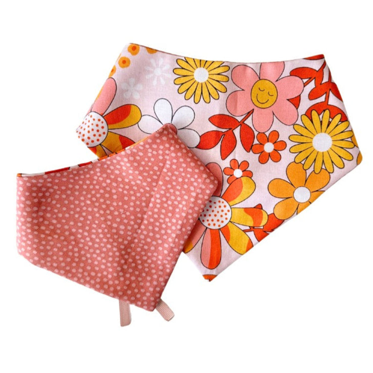 Fall Flowers Reversible Bandana