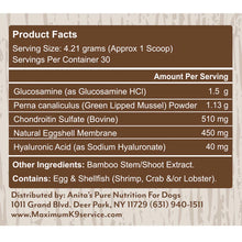 Load image into Gallery viewer, Anita's Pure Joint Health
